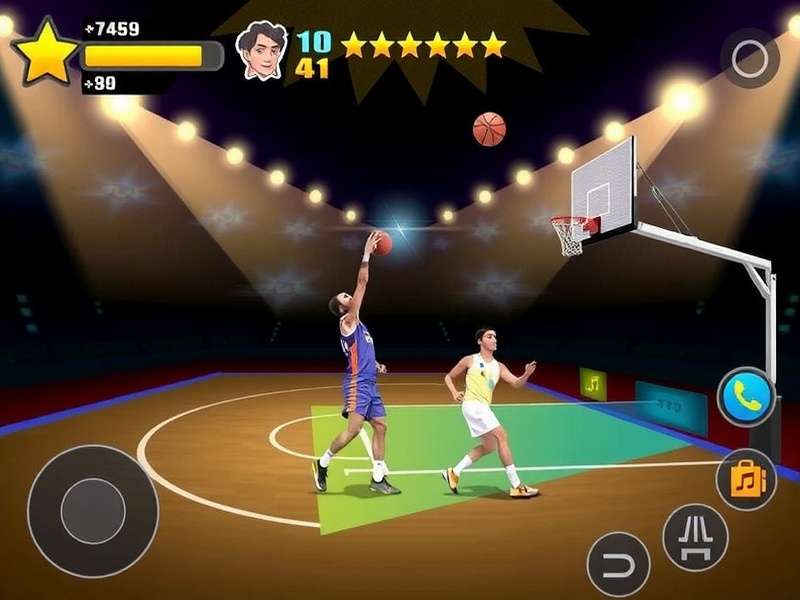 Indian Basket Stars Game Screenshot